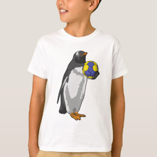 Penguin bij Handball Sports T-shirt