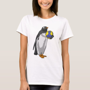 Penguin bij Handball Sports T-shirt