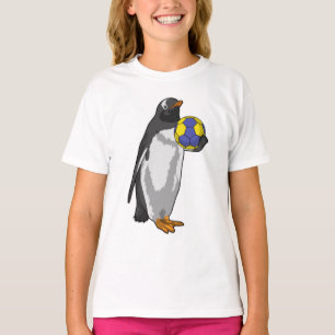 Penguin bij Handball Sports T-shirt