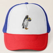 Penguin bij Handball Sports Trucker Pet (Voorkant)