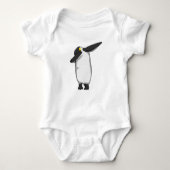 Penguin bij Hip Hop Dance Dab Romper (Voorkant)