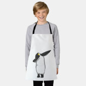 Penguin bij Hip Hop Dance Dab Schort (Gedragen)