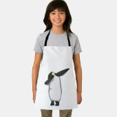 Penguin bij Hip Hop Dance Dab Schort (Insitu)