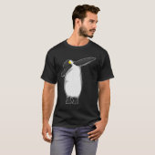 Penguin bij Hip Hop Dance Dab T-shirt (Voorkant volledig)