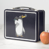 Penguin bij Hockey met Hockey stick (In situ)