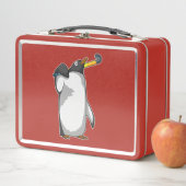 Penguin bij Hockey met Hockey stick (In situ)