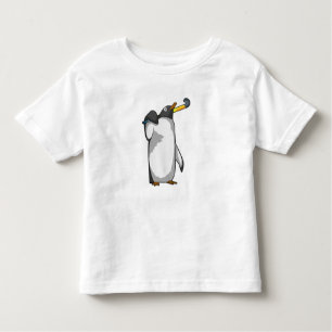 Penguin bij Hockey met Hockey stick Kinder Shirts