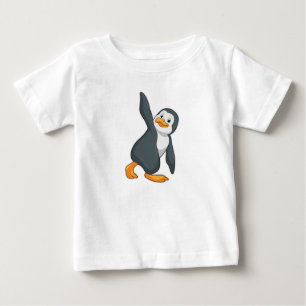 Penguin bij Yoga Stretching