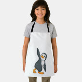 Penguin bij Yoga Stretching Schort (Insitu)