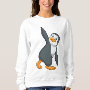 Penguin bij Yoga Stretching Trui