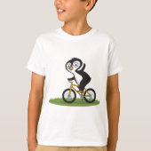 Penguin Biker T-shirt (Voorkant)