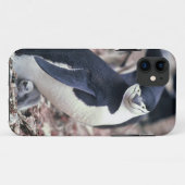 Penguin Bird Leuk Dier Zwart Wit Water Case-Mate iPhone Case (Achterkant (horizontaal))