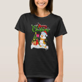 Penguin Bird Xmas Decorations Santa Penguin Chris T-shirt (Voorkant)
