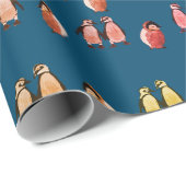 Penguin Birds Cadeaupapier (Rol Hoek)