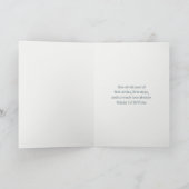 Penguin Birthday | Custom First Birthday Kaart (Binnen)