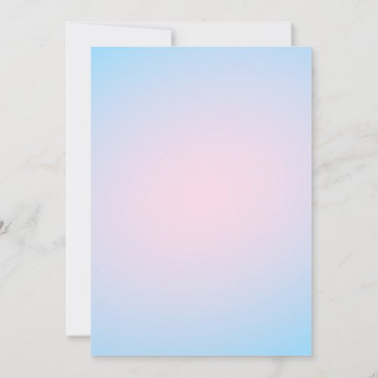 Penguin Birthday Invitation, Winter Onederland Kaart (Achterkant)