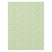 Penguin Birthday Party Green Tafelkleed (Voorkant)