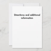 Penguin Birthday Party Invitation Kaart (Achterkant)