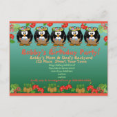 Penguin Birthday Uitnodiging (Voorkant)