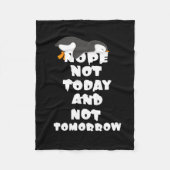 Penguin Blanket | Penguin Lover Blanket Fleece Deken (Voorkant)