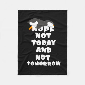 Penguin Blanket | Penguin Lover Blanket Fleece Deken