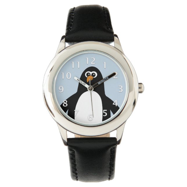 Penguin Blue Horloge (Voorkant)
