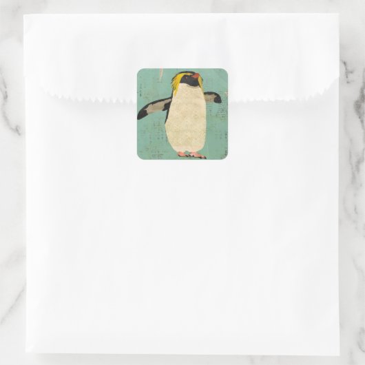 Penguin Blue Lagoon Sticker (Tas)