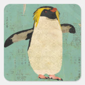 Penguin Blue Lagoon Sticker (Voorkant)