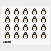 Penguin Boekplaat Sticker (Vel)