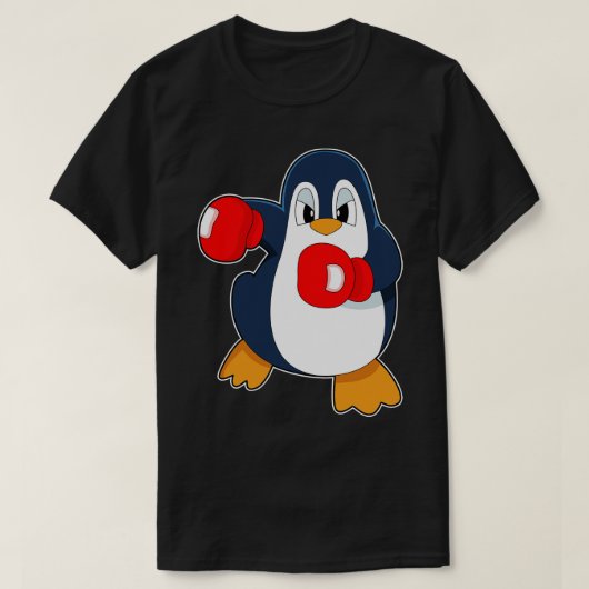 Penguin Bokshandschoenen 1 T-shirt (Design voorkant)