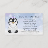 Penguin Books for Baby Request Enclosure Card Informatiekaartje (Voorkant)