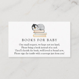 Penguin Books for Baby Request Enclosure Card Informatiekaartje