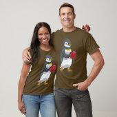 Penguin Bowling bal T-shirt (Unisex)