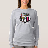 Penguin Bowling League T-shirt (Voorkant)