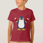 Penguin Boxer Boxing gloves Boxing T-shirt (Voorkant)
