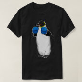 Penguin Boxer Boxing-handschoenen T-shirt (Design voorkant)