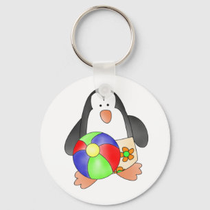 Penguin Boys Swim Sleutelhanger