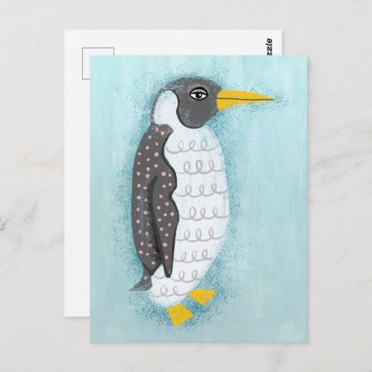 Penguin Briefkaart (Voorkant / Achterkant)