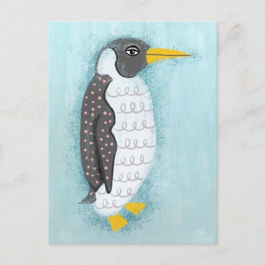Penguin Briefkaart (Voorkant)