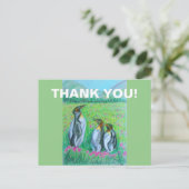 Penguin Briefkaart (Staand voorkant)