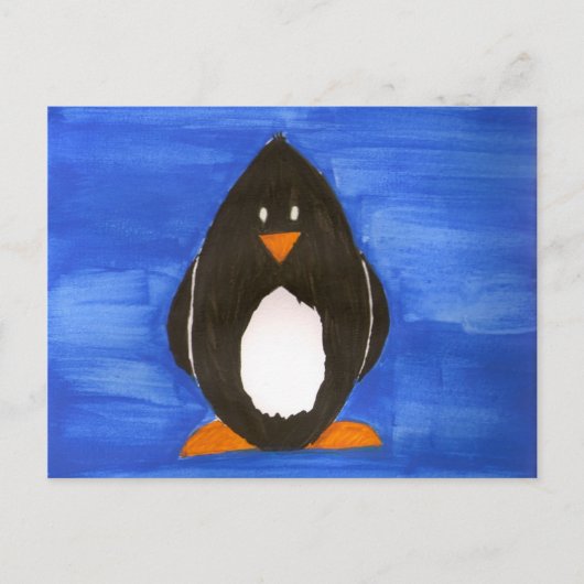 Penguin Briefkaart (Voorkant)