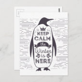 Penguin Briefkaart (Voorkant / Achterkant)