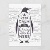 Penguin Briefkaart (Voorkant)