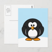 Penguin Briefkaart (Voorkant / Achterkant)
