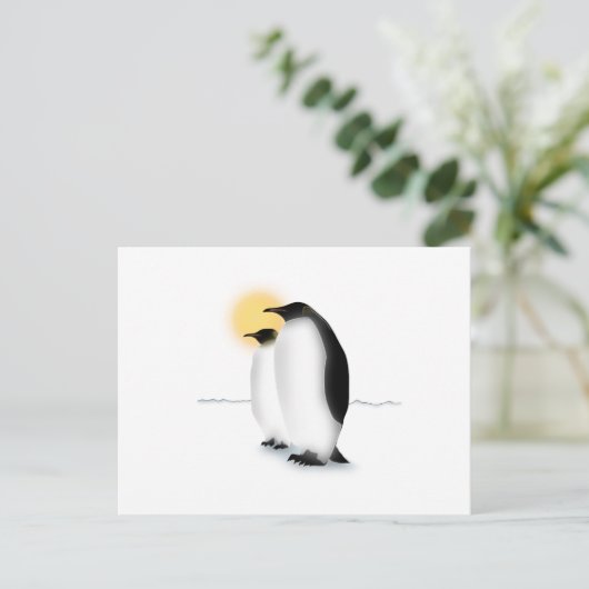 Penguin Briefkaart (Staand voorkant)