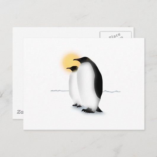 Penguin Briefkaart (Voorkant / Achterkant)