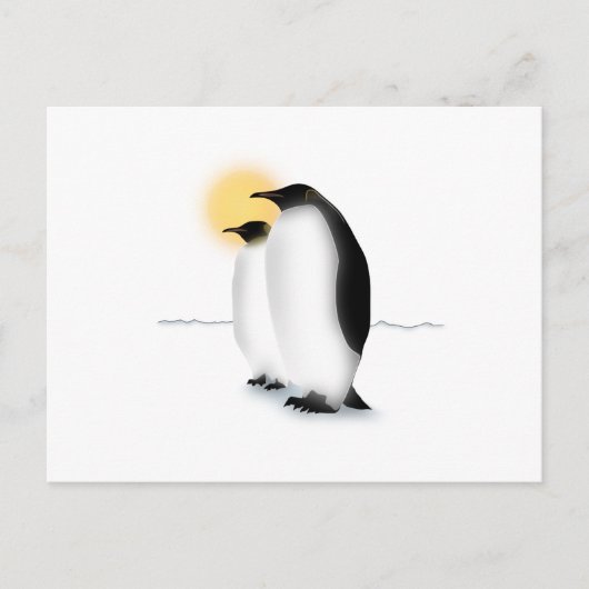 Penguin Briefkaart (Voorkant)