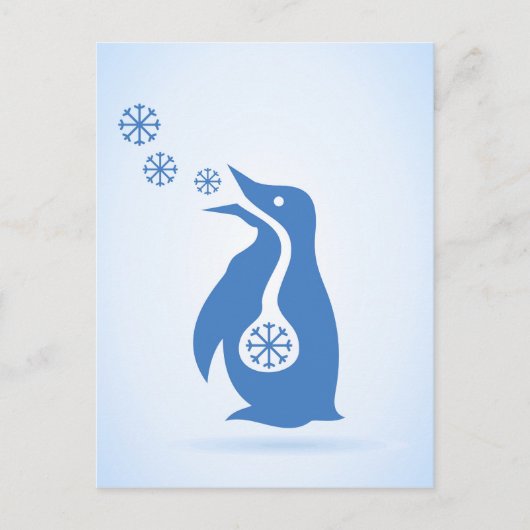 Penguin Briefkaart (Voorkant)