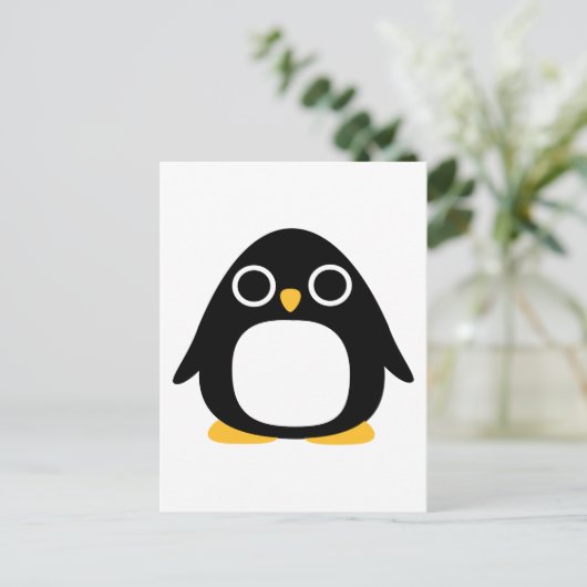 Penguin Briefkaart (Staand voorkant)