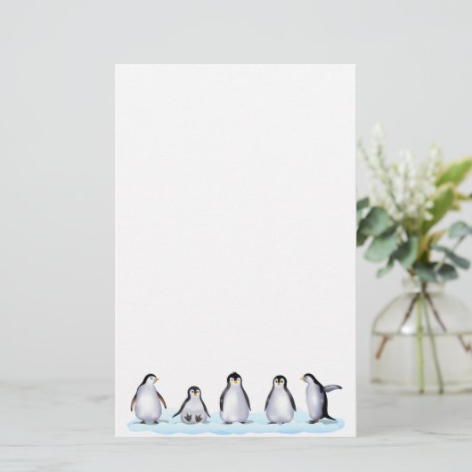 Penguin Briefpapier (Staand voorkant)